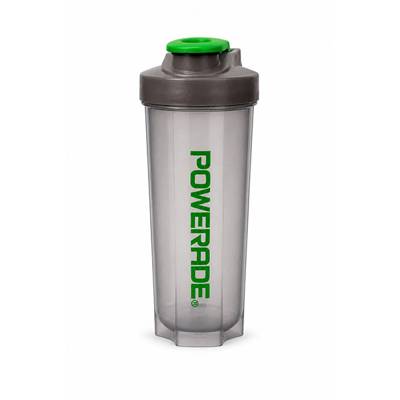 شیکر نقره ای powerade  گنجایش 0/7 لیتر