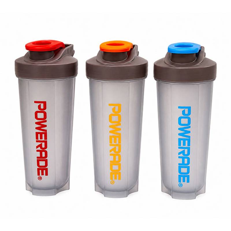 شیکر نقره ای powerade گنجایش 0/7 لیتر